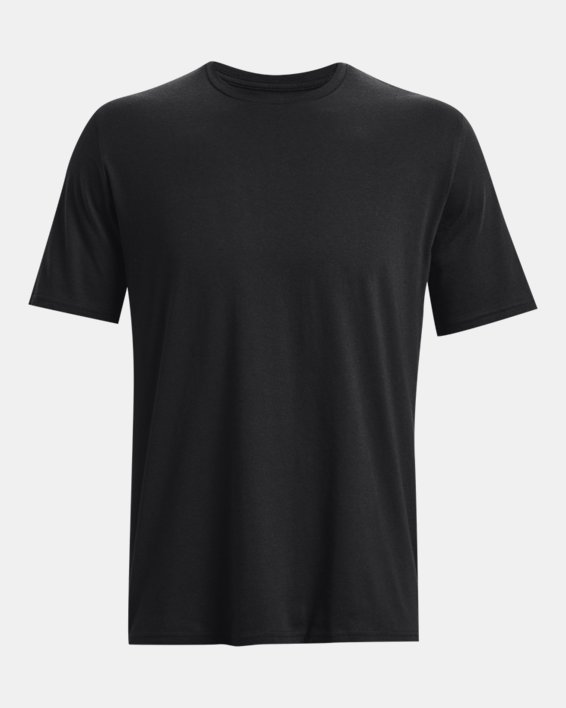 남성 UA 팀 캠프 티셔츠 in Black image number 4